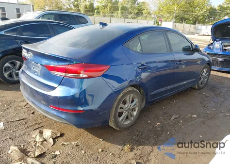 2018 Hyundai Elantra Sel из США, поврежденный, VIN 5NPD84LF6JH336547